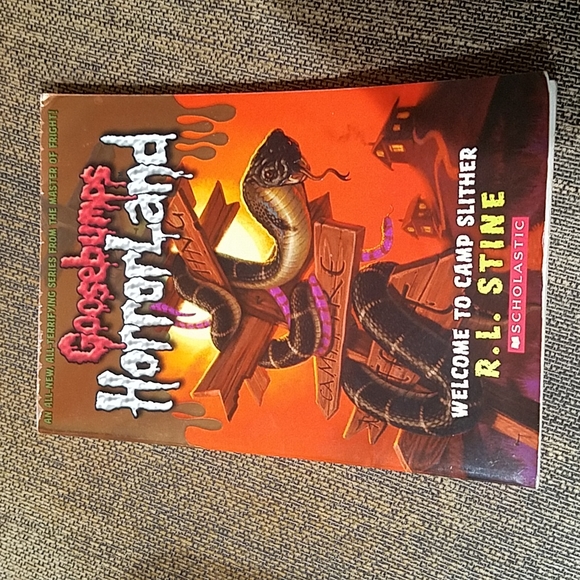 Goosebumps HorrorLand Welcome To Camp Slither Help We Have Strange Powers Lot 3 - Picture 2 of 7